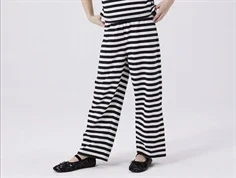 Name It black oyster stribet wide bukser